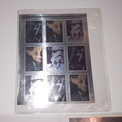 Star Wars Stamps Collection